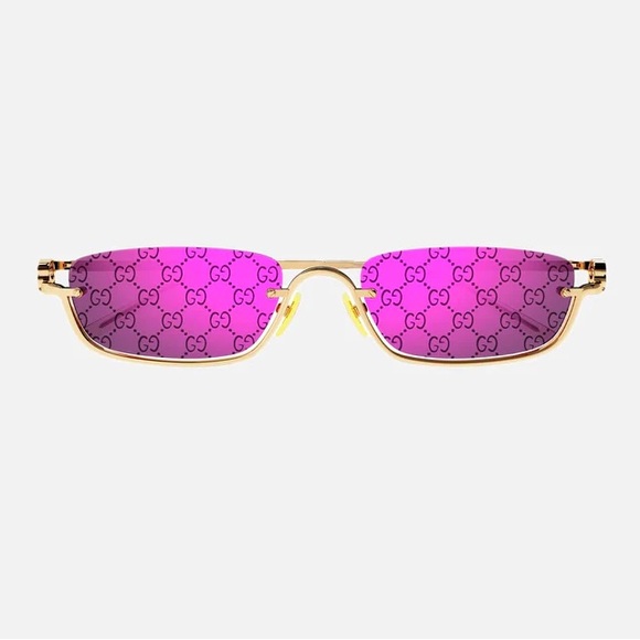 NEW GUCCI SUNGLASSES WITH GG LENSES AUTHENTIC EYEWEAR GUCCI - Picture 6 of 16